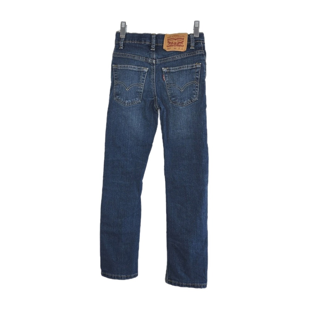 Levi's 511 Straight Leg Boys Jeans Size 8 Adjustable Waist Performance Slim